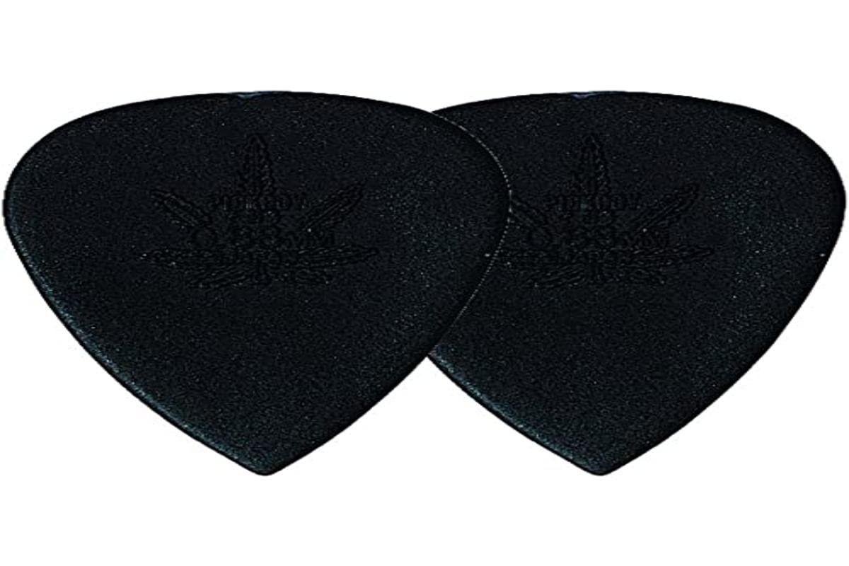 Pickboy Plettro/Pick Carbon Nylon, 0,88 Mm, Medium, Nero, 12 Pezzi - Foto 5