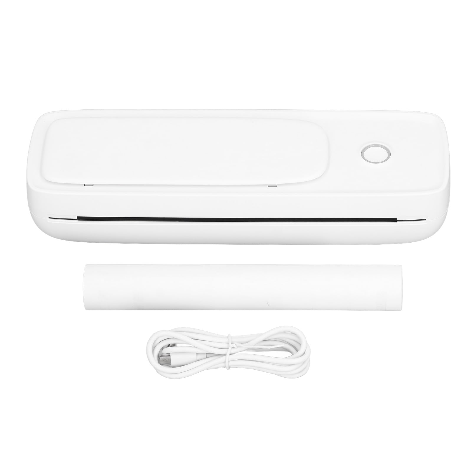 Impresora Térmica, Mini Impresora sin Tinta Respetuosa con el Medio Ambiente, Operación Simple, Impresión Recargable de Alta Definición para la Escuela