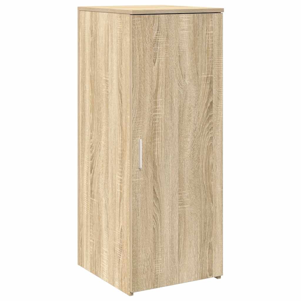 Empfangstheke Sonoma-Eiche 180x50x103,5 cm Holzwerkstoff Set | Dreiteiliger Counter mit viel Stauraum für Büro, Praxis und Salon. Robustes Material in Sonoma-Eichen-Optik.