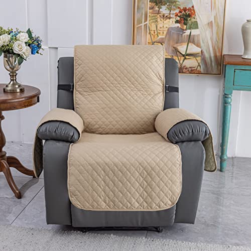 Funda para sillón reclinable resistente al agua protector caqui 3