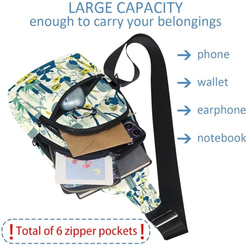 Mochila bandolera para hombre con correa ajustable para llevar tus pertenencias con comodidad 6