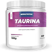 Newnutrition Taurina - 120G Sem Sabor - Newnutrition