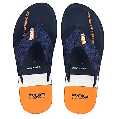 Image of EVOKE Skid Resistent Super comfortable Lightweight Rugged Sole Flip Flops /Slipper for Men (FF 1)
