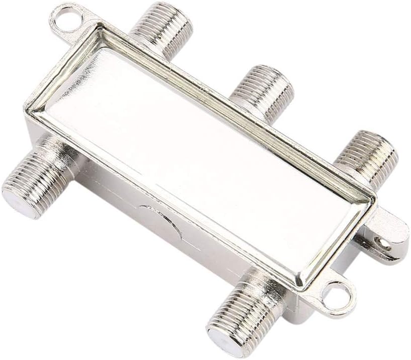 5-2400MHz 4 Way for Digital Coax Cable Splitter 4 Channel Satellite T