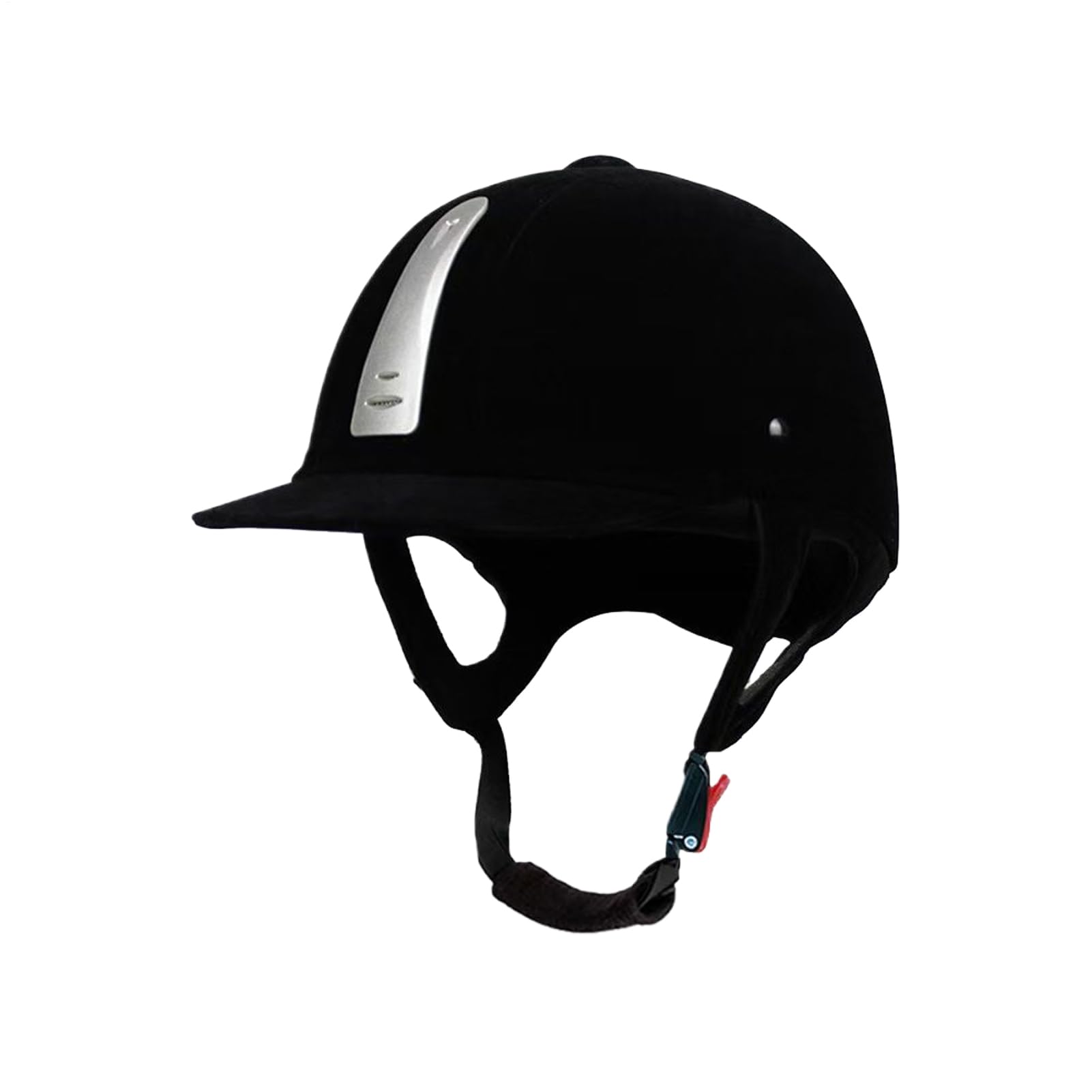 Casco de equitación, equipo de protección de cabeza de terciopelo | Casco ecuestre ligero para competición y entrenamiento, jóvenes y adultos en deportes ecuestres