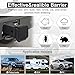 UYYE 2 Inch Rubber Trailer Hitch Cover, Rubber Hitch Tube Cover Plug Cap, Car Exterior Accessories Fits for Most Vehicles Hitch Receivers, Hitch Cover Tube Plug Cap (Black)