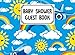 Produktbild Baby Shower Guest Book: Rainbows Sky Baby Shower Guest Book, A Simple Mamie And Babies Guestbook | 150 Pages, Size 8.25" x 6" By Christa Sommer