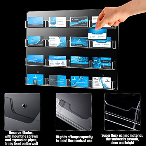 Buying Guide Acrylic Business Card Holder Wall Mount Clear Sticker