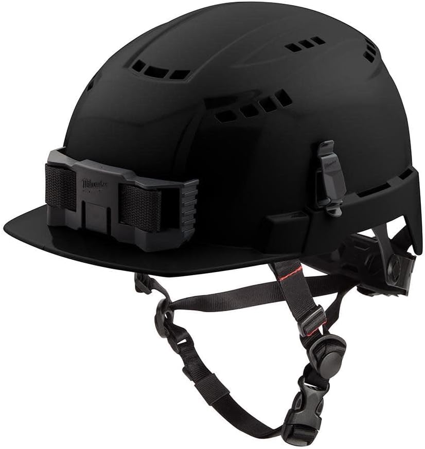 Bolt Ratchet Type II Class C Safety Helmet Black Vented