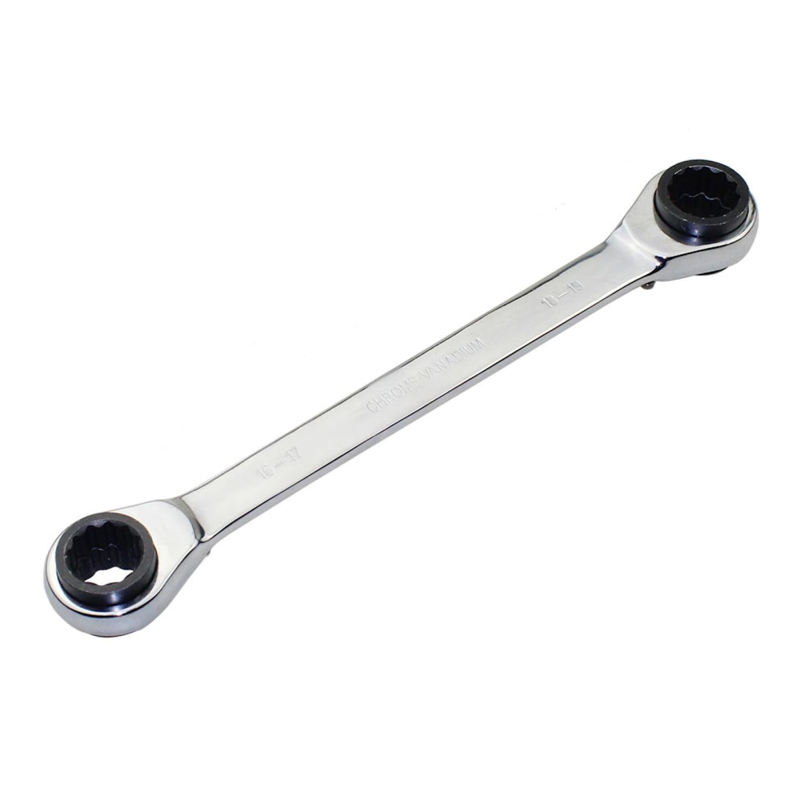 1pcs 4 in 1 Reversing Double Ended Ratchet Ring Spanner, Two