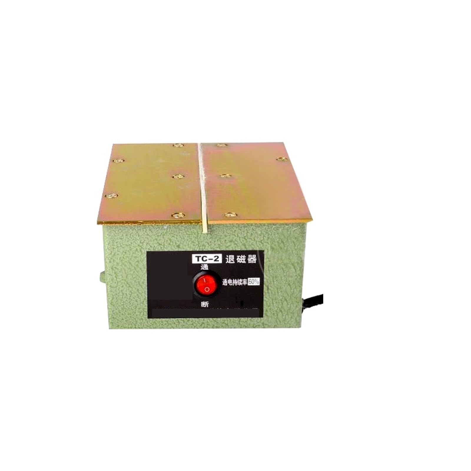 Przemysłowy demagnetyzator elektryczny, mocny sprzęt narzędzia sprzętowe Demagnetyzator stołowy Demagnetyzer TC-2 120x160M dla profesjonalistów i majsterkowiczów