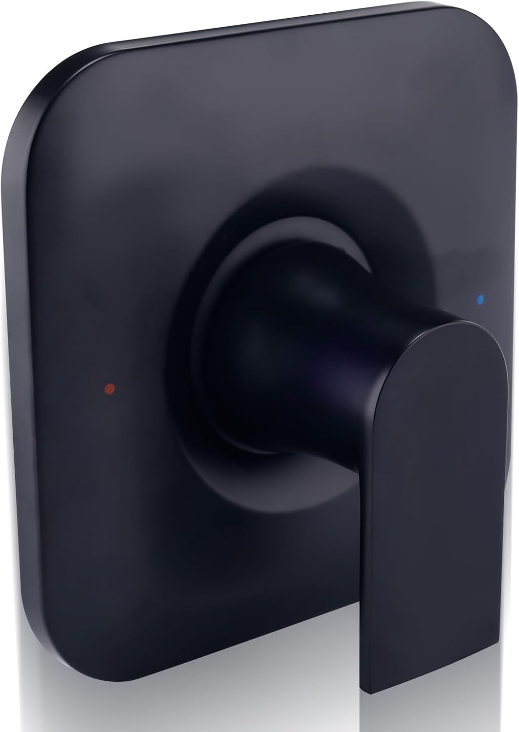 Shower Trim Kit Replacement for Moen, Black Metal Shower Faucet Handle Posi-Temp Pressure-Balancing Valve Compatible with Moen 2570 2590 2510 2520(Valve Plug and Seat Not Included)