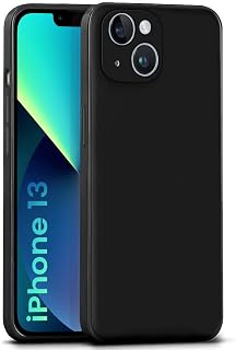 WOW IMAGINE Back Cover for iPhone 13 | Ultra Slim Soft Rubberised Case | Inner Velvet Fabric Lining | Matte Silicone Flexi... Price In India