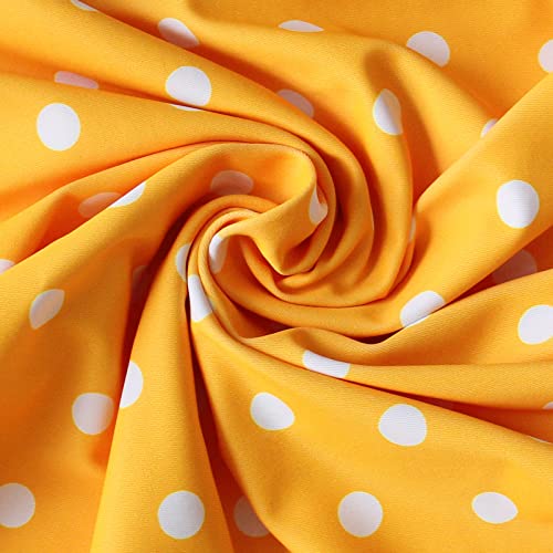 Image of Girls Lemon Double Ruffle One Shoulder Adjustable Swimwear Fashionable One Piece Bathing Suit(5y-16y)