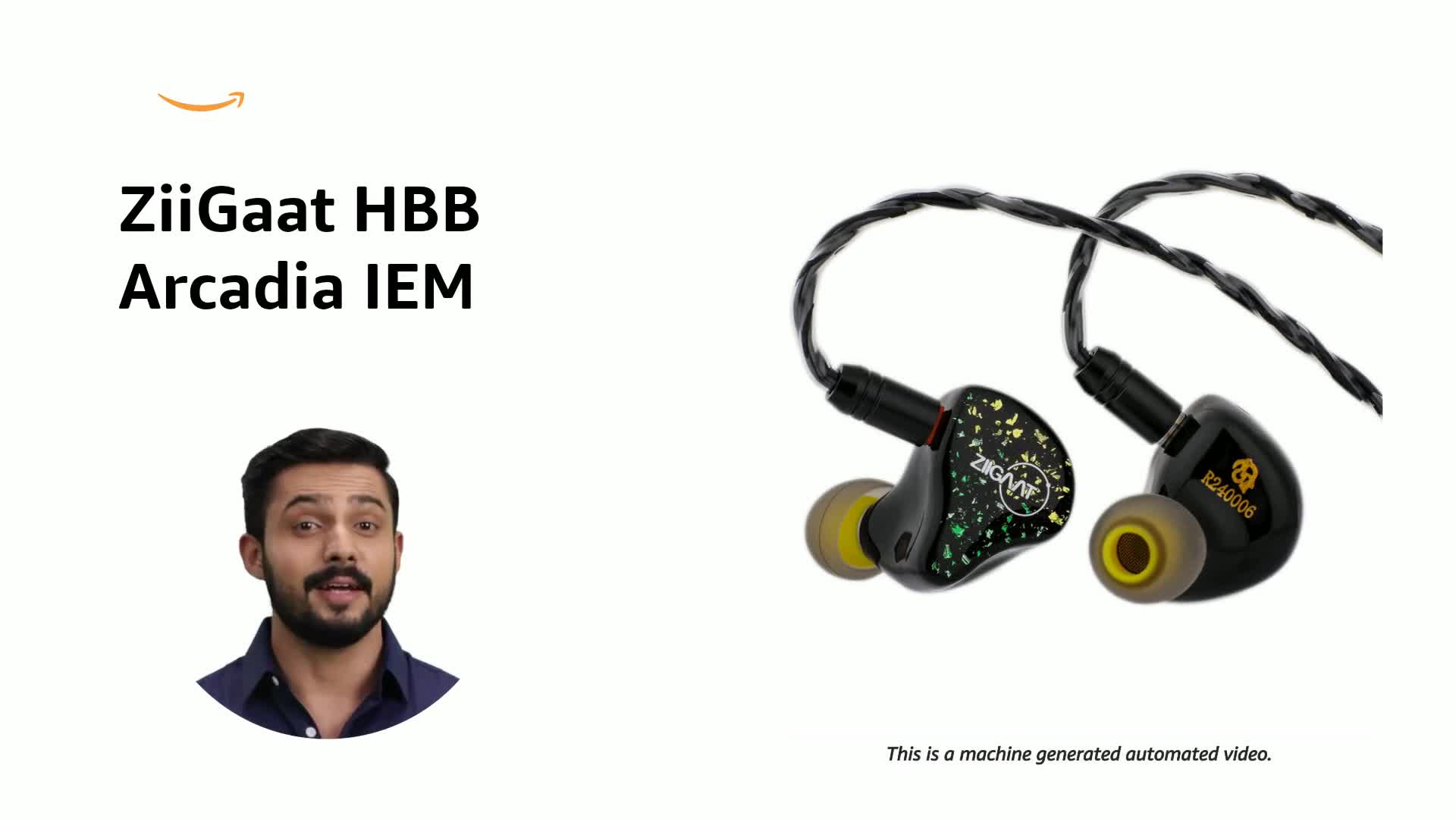 イヤホン ZiiGaat x HBB Arcadia 1DD2BA Linsoul ZiiGaat x HBB: Arcadia in Ear Monitor, 1DD+2BA Hybrid