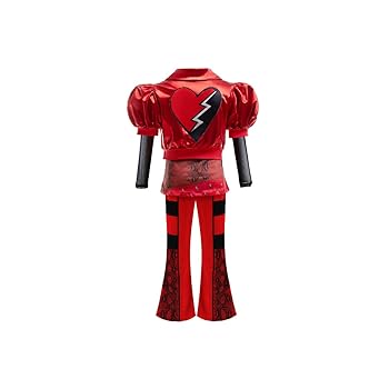 Amazon.co.jp: [AcosOrz] レッド コスプレ衣装 ディセンダント4