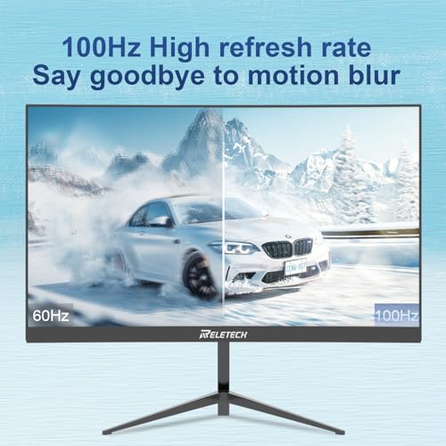 Image of 23.8 Inch 100Hz Curved Monitor, FHD (1920 x 1080) VA Panel 3000R, 3000:1 Contrast Ratio, Support Freesync, HDMI Ports Suitable for Gaming and Office Work (L25K60)