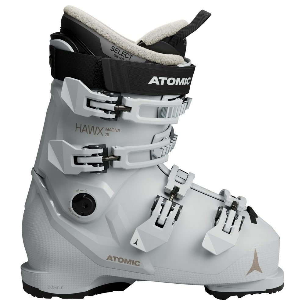 ATOMIC Unisex - Adult Hawx Magna 75 W Alpine Boots, Ice/Black, 39/40