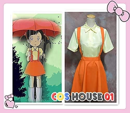Amazon となりのトトロ 草壁サツキ コスプレ衣装 女性 M コスプレ 仮装 通販