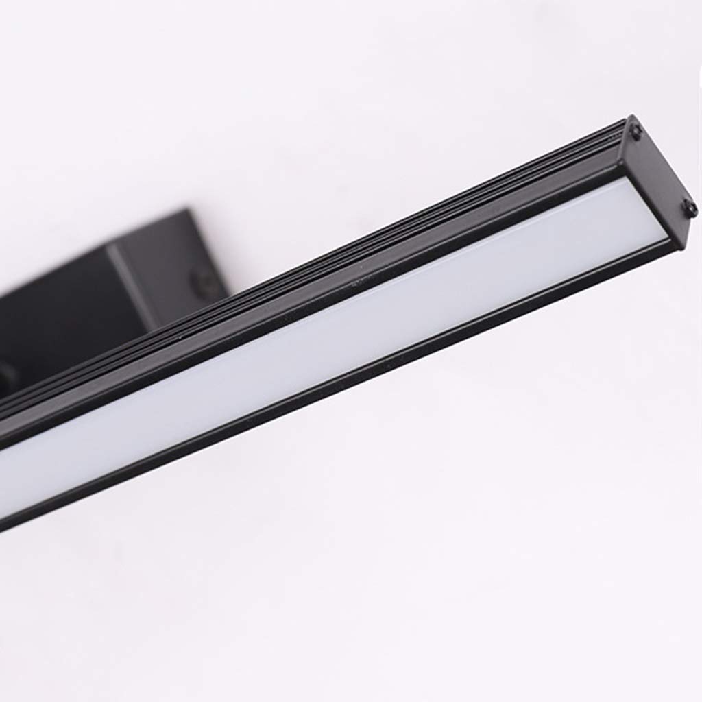 Lampada da parete a LED c/luce frontale a specchio 50-80 cm, 3 colori(Neutral Light,50CM)
