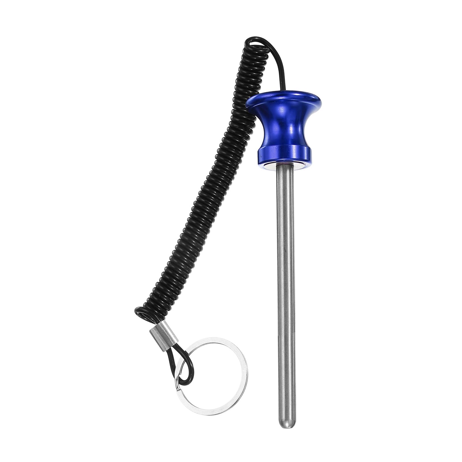 PATIKIL Pin Tensile, Weight Stack Pin 5/16 Inch Diameter 5 Inch Locking Space Magnetic Gym Pin Universal Weight Stack Replacement Weight Selector Pin for Home Gym Machine, Blue