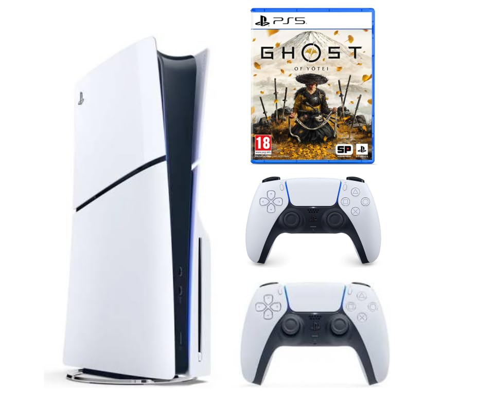 Sony PlayStation 5 Slim Disc Console with Extra Dualsense…