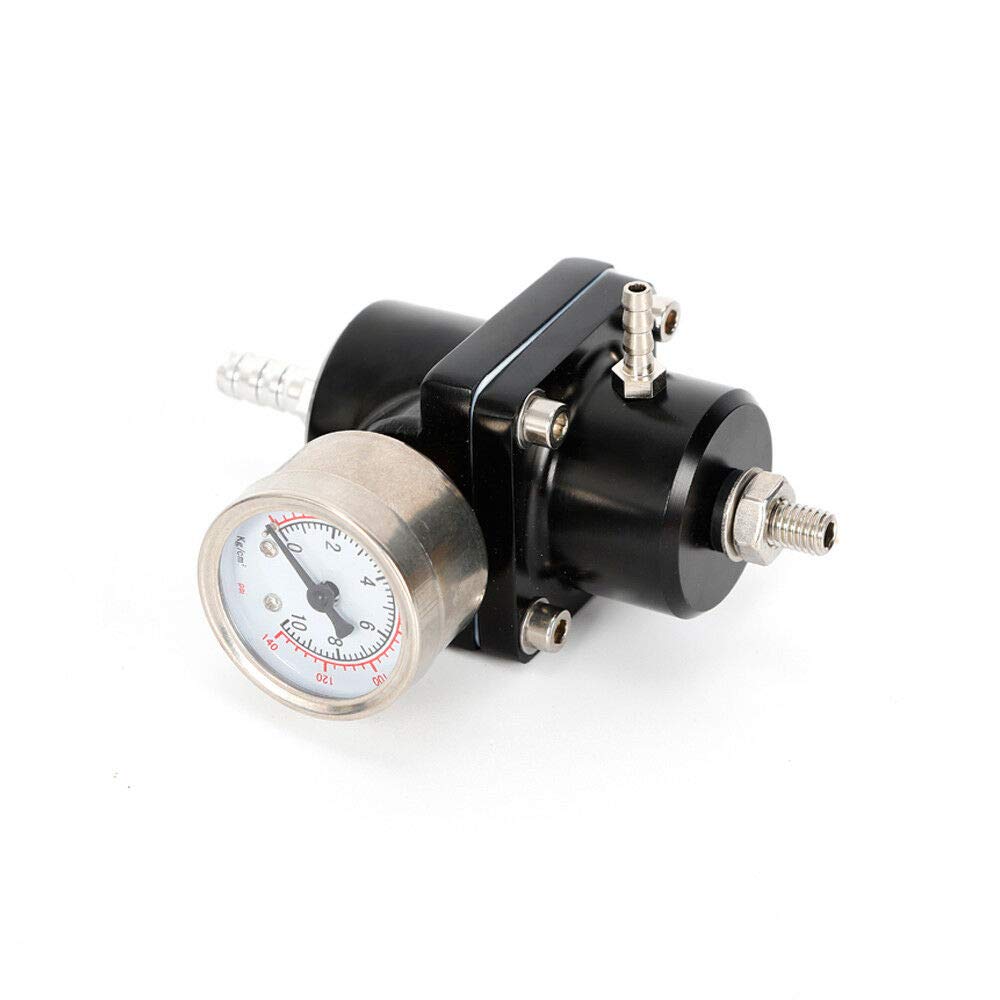 0 – 140 PSI regolatore di pressione della benzina regolabile con manometro