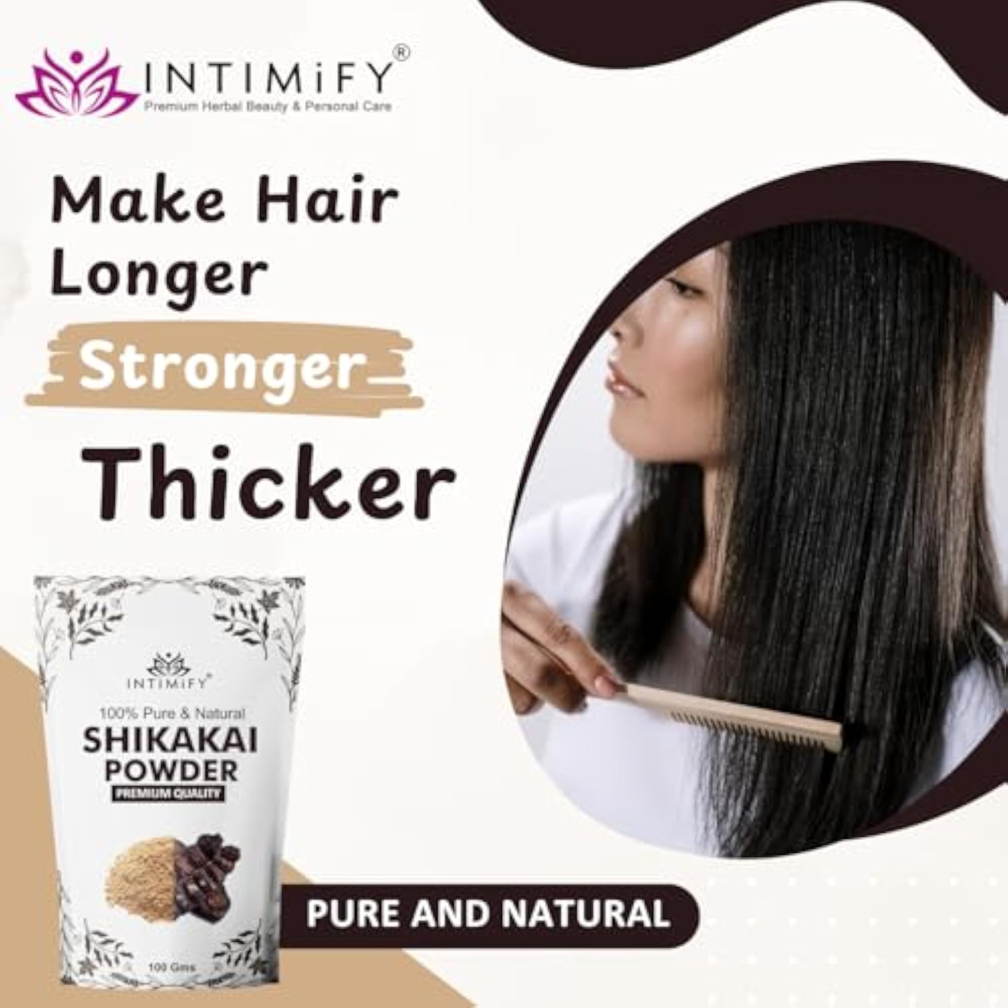 Shikakai Powder for Hair Growth - 300g