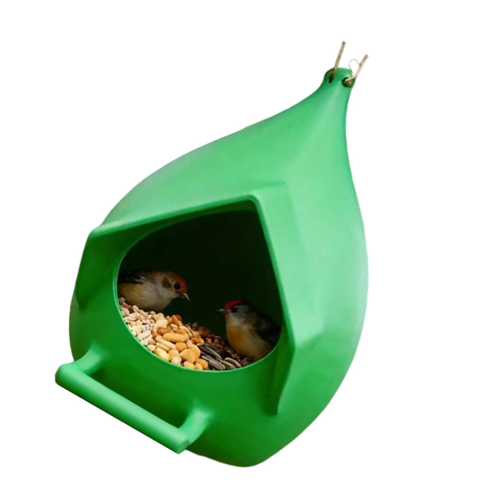 LUCKGONI Hanging Bird Feeder With Large Capacity And Weather Resistant For Outdoor Wild Bird Feeding Shelter Place
