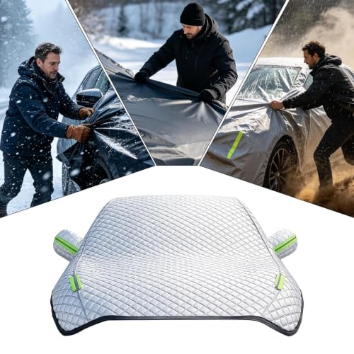 Escudo impermeable para todo tipo de clima con protección solar para parabrisas 5