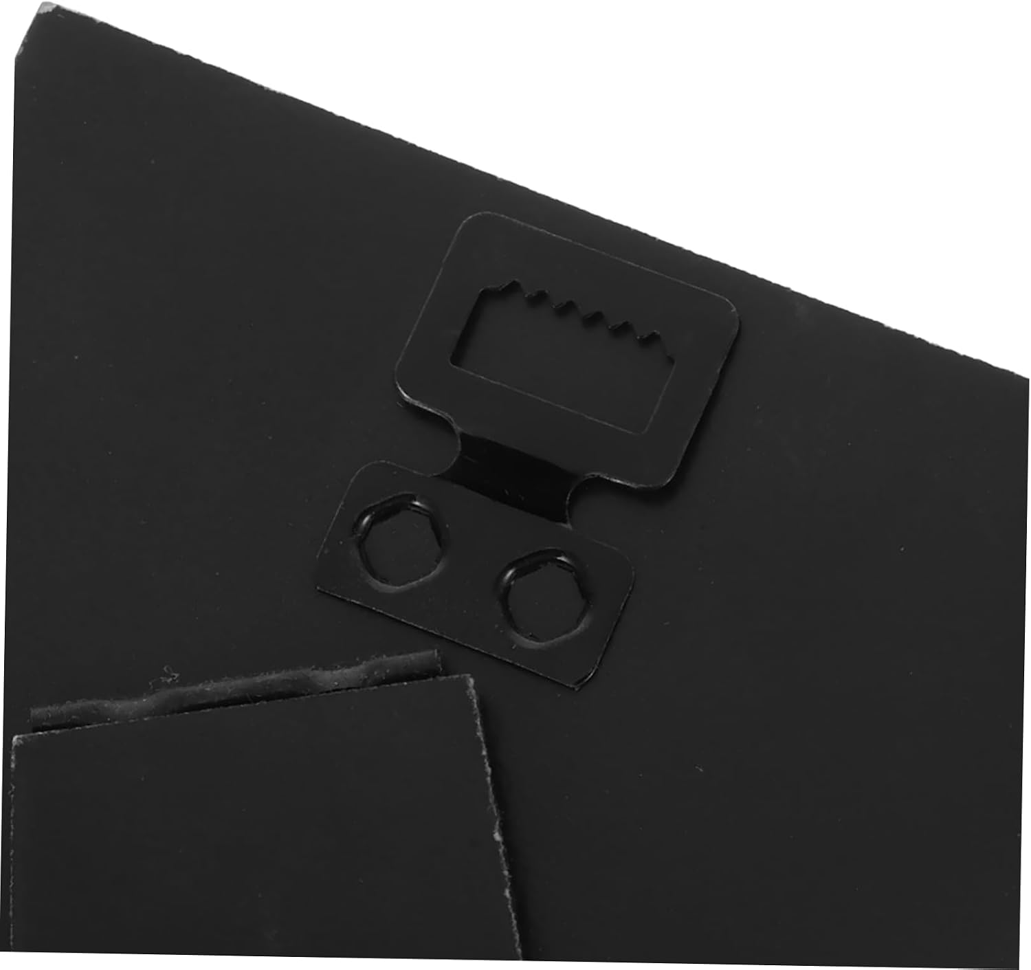 3pcs Self Adhesive Black Picture Frame Easel Backs DIY Backing Board for Easy Installation and Secure Display Home Office