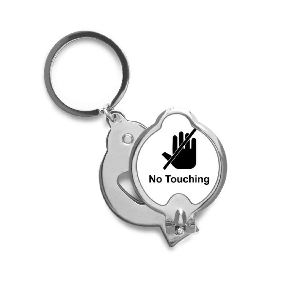 Symbole d'avertissement coupe-ongles compact accessoire manucure pop - 4