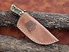 GLADIUS CRAFTS | Viking Heritage Skinner Knife – Expertly Crafted with Damascus steel for Precision Hunting and Field Dressing: Embrace the Timeless Elegance of Craftsmanship with this Razor-Sharp #3