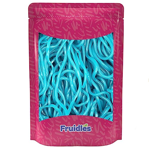 Blue Raspberry Licorice Laces, Licorice Rope Gummies Candy For Parties, Birthdays, Events, And More (2 Pound) #TOP2