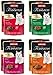 animonda vom Feinsten Katzennassfutter Selection mit Filets, 8 Portionsbeutel (8 x 85 g), getreidefreies Katzenfutter nass ohne Zucker, mit fleischigen Zutaten, Sortenmix