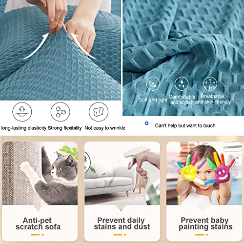 Housse de coussin de canapé extensible élastique lavable