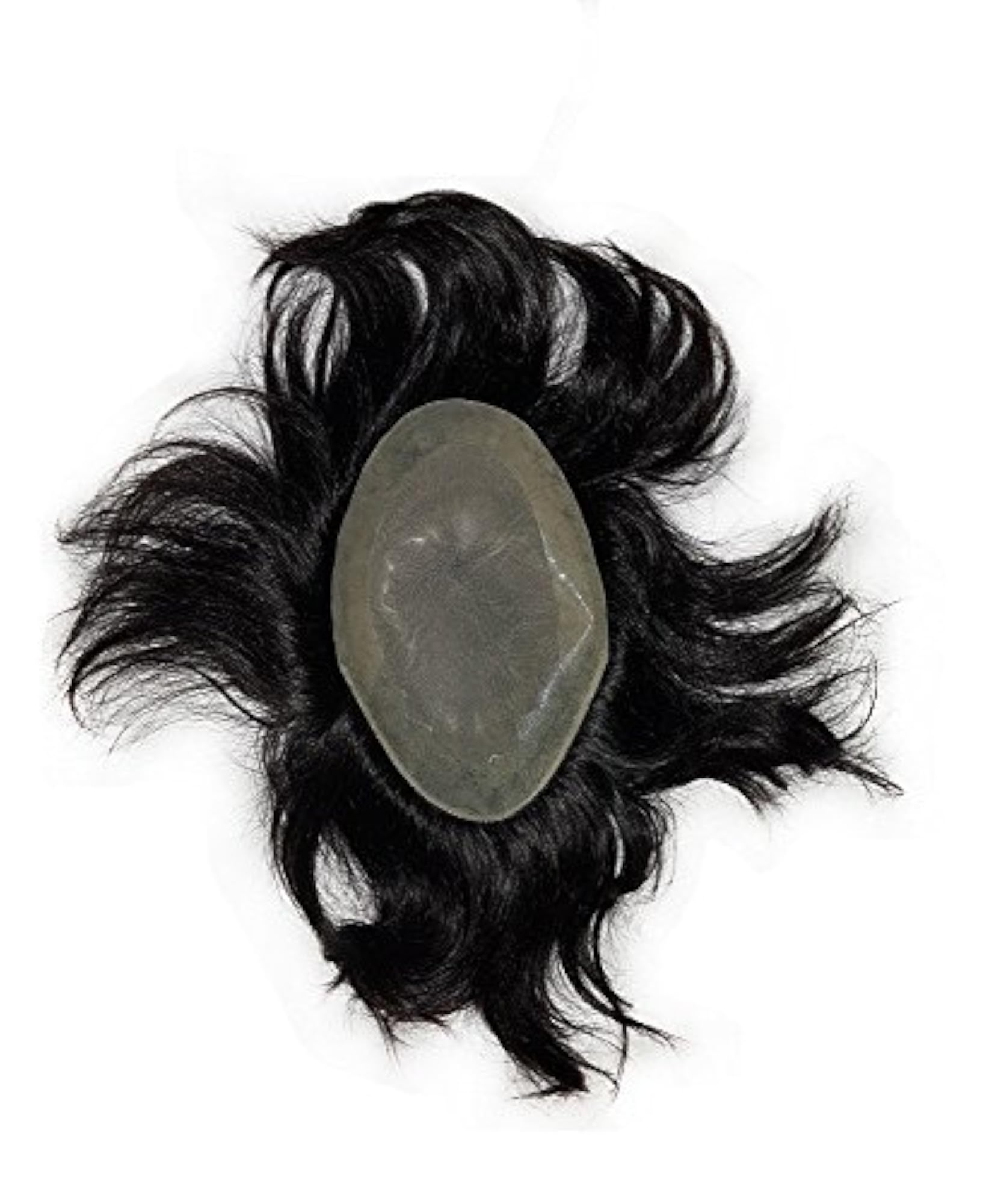 Paper Silk Toupee for Men, Real Human Hair Pieces