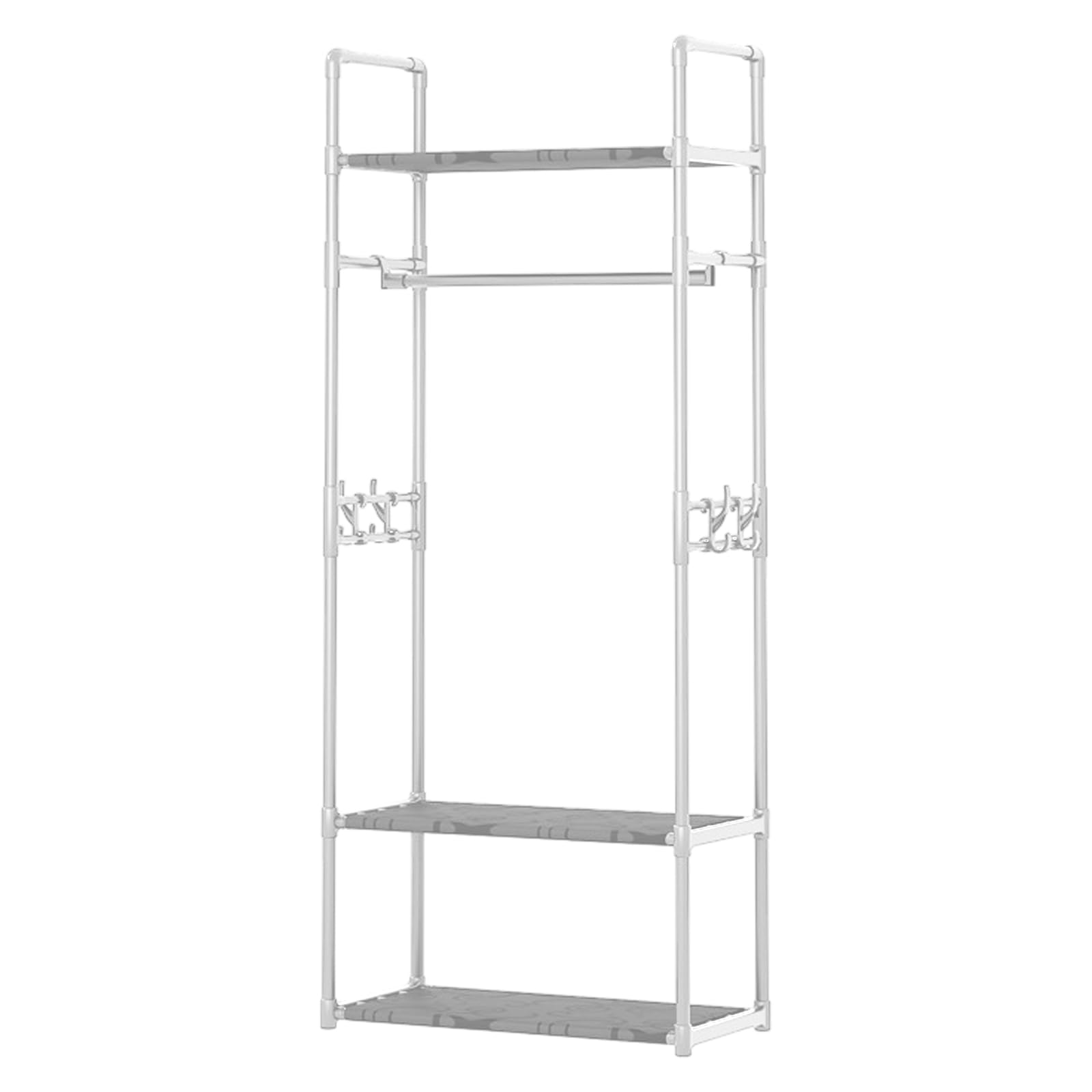Alksubbm Coat Rack with Shoe Rack for Entryway Benches with Coat for Efficient Home Bedroom Organization Storage Bedroom Clothes Hanger