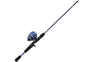 Slingshot Spincast Reel and Fishing Rod Combo for Adults