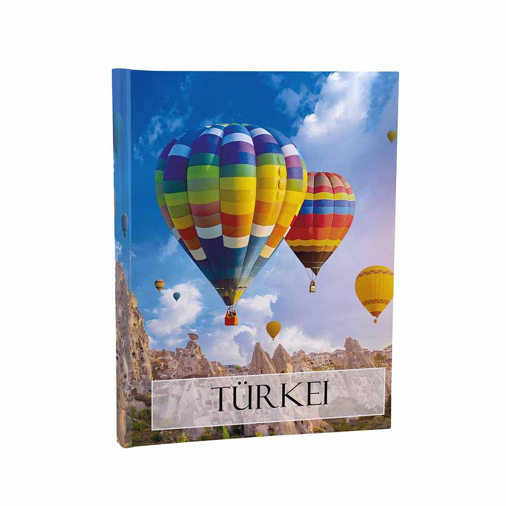 Urlaubsfotoalbum 15x21: Türkei, Fototasche für Fotos, Taschen-Fotohalter für lose Blätter, Urlaub Türkei, Handgemachte Fotoalbum