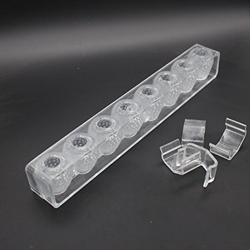 3D Strawberry Chocolate Mold Reusable Hard Solid Pe Plastic Candy Diy Mould #TOP2