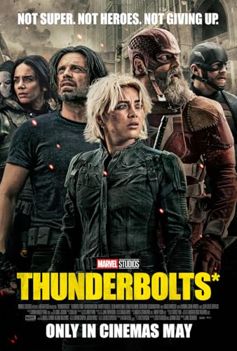 THUNDERBOLTS MOVIE POSTER 2 Sided ORIGINAL INTL FINAL 27x40 FLORENCE PUGH