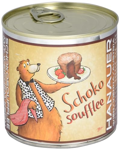 Hanauer Minikuchen Schokoladesoufflee mit weichem Kern, 1er Pack (1 x 170 g)