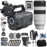 Sony PXW-FX9 XDCAM 6K Full-Frame Camera System (Body Only (PXW-FX9V) + Sony FE 70-200mm Lens + 120GB Card + BP-U35 Battery + Filter Kit + Color Filter Kit + Lens Hood + Bag + More (Renewed)