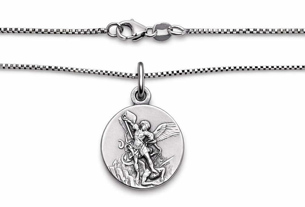 I G J SAINT MICHAEL THE ARCHANGEL MEDAL - THE PATRON SAINTS MEDALS- 100% MADE IN ITALY
