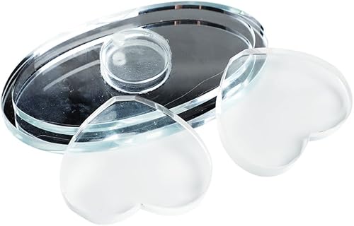 Miniatura 4 de Marco de fotos de cristal de doble corazón personalizado, pantalla de fotos de cristal personalizada, regalo creativo de fotos personalizadas,