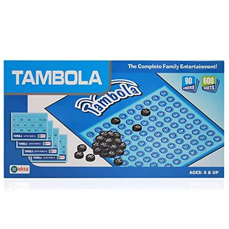 Ekta Tambola Board Game - 8 Years And Up (B08BPHT1PF) Amazon Price History, Amazon Price Tracker
