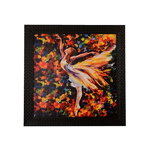 Image of eCraftIndia 'Flying Angel Satin Matt Texture' UV Art Painting (Synthetic Wood, 31 cm x 2 cm x 31 cm)