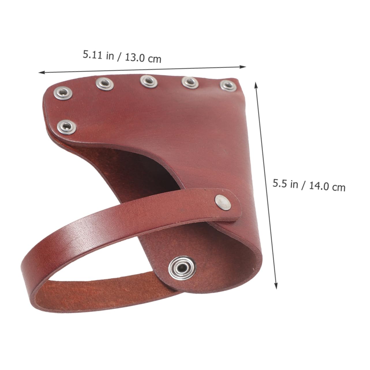 NULYLU Leather Axe Protective Cover Hatchet Sleeve for Camping Universal Axe Cover