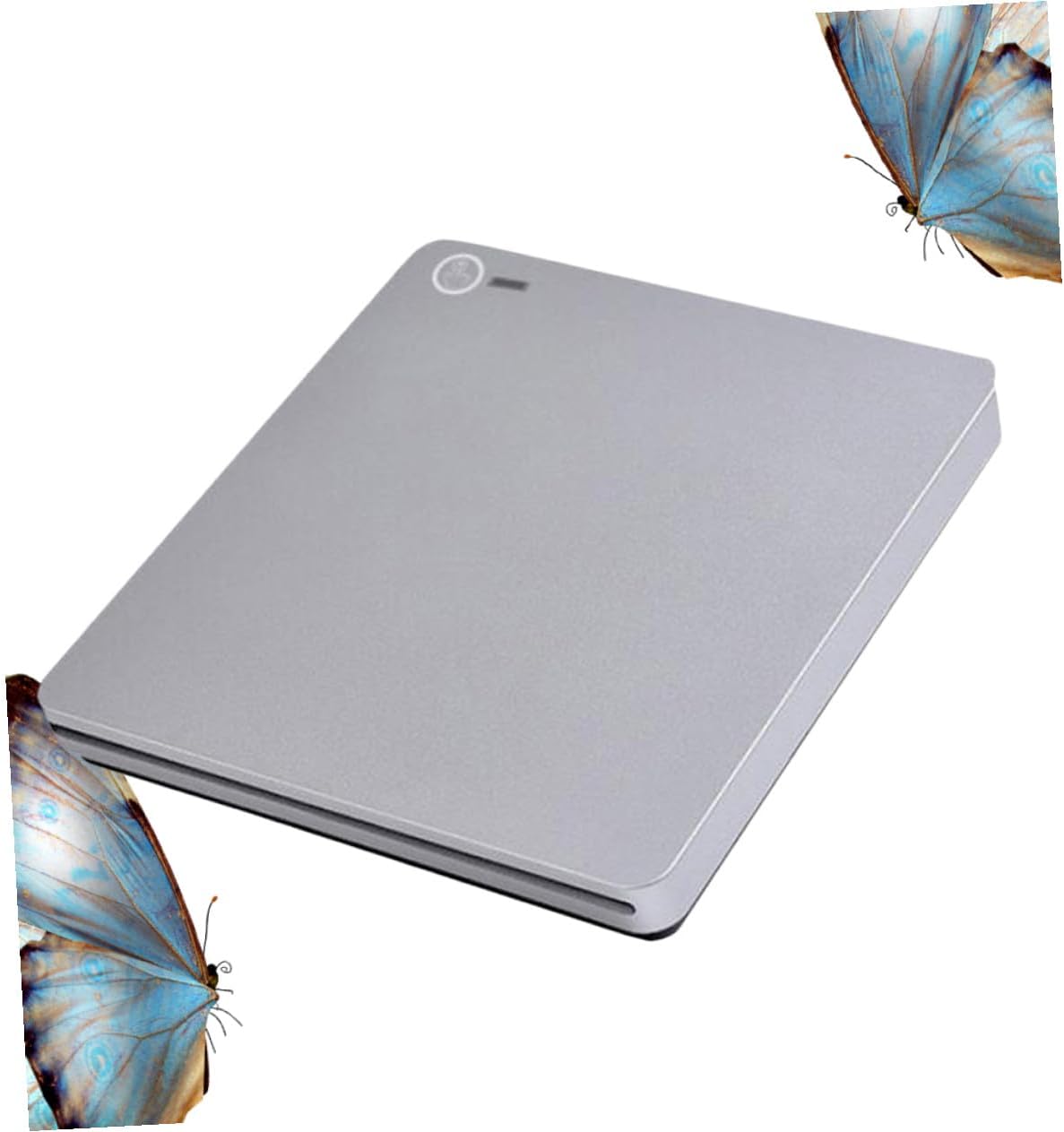 Multifunctional Dual Interface CD Burner External USB Type-c Optical Drive for Home Office Ultra-Thin Portable CD DVD Player with Fast Transmission Compatible with Windows Systems